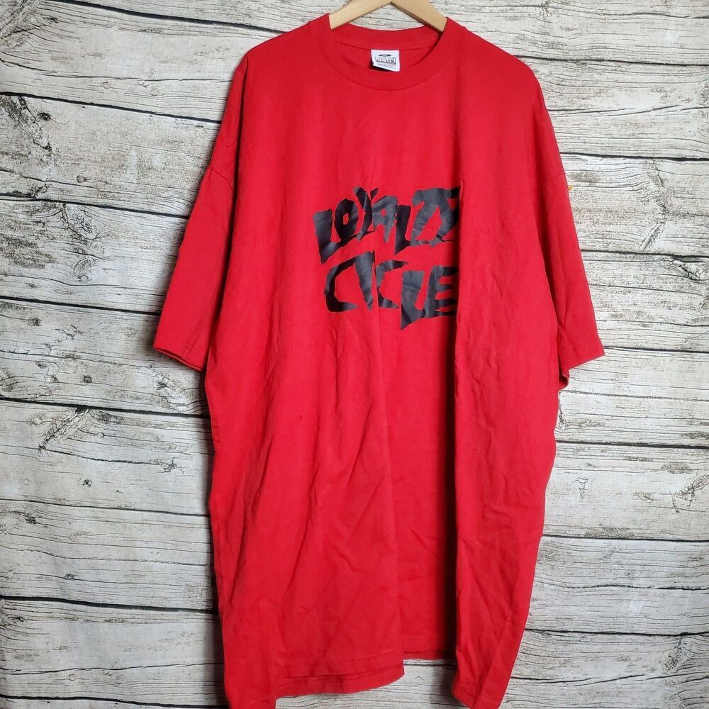 Pro Club LOYAZY CIRCLE Red Tshirt Size 5XL